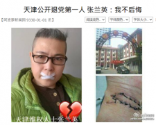 天津公开退党第一人、维权人士张兰英涉嫌“寻衅滋事”案将于2021年12月17日在